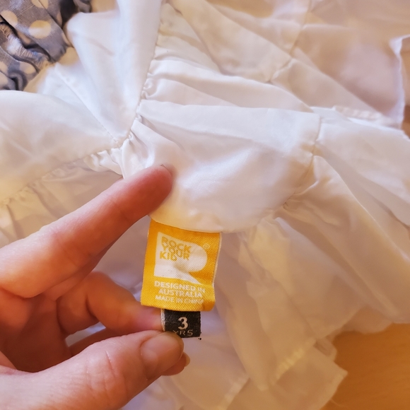 Big, Puffy, Reversable Toddler Skirt - Picture 4 of 4